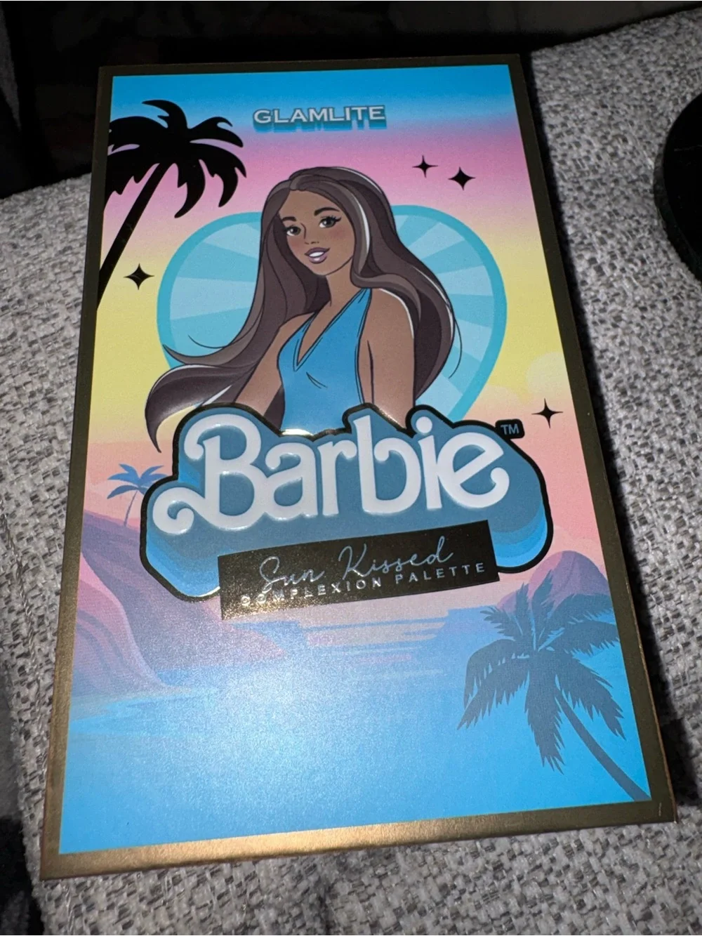 Glamlite Barbie Sun Kissed Blush Palette - Blue